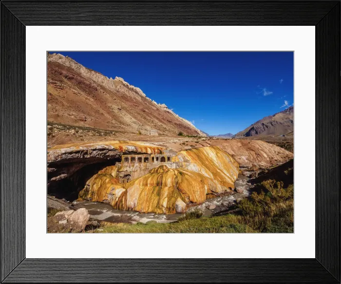 Framed Print : The Inca Bridge, Puente del Inca, Central Andes, Mendoza Province, Argentina Framed Print : The Inca Bridge, Puente del Inca, Central Andes, Mendoza Province, Argentina