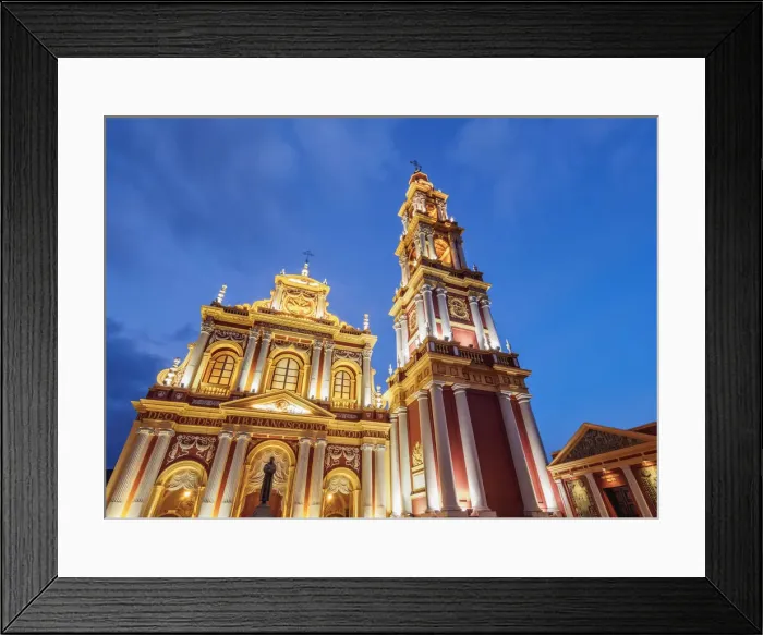 Framed Print : Saint Francis Church, twilight, Salta, Argentina Framed Print : Saint Francis Church, twilight, Salta, Argentina