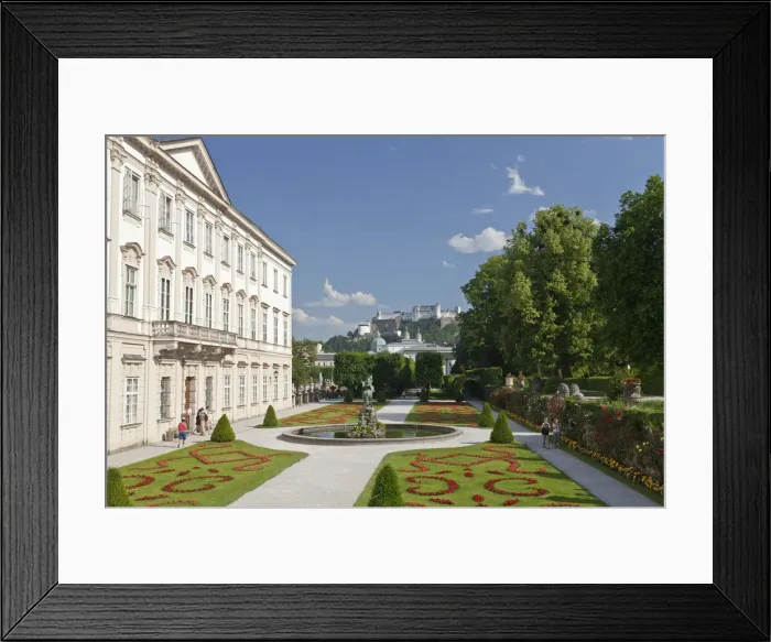 Framed Print : Austria, Osterreich. Salzburg. Salzburg. Mirabell garden Framed Print : Austria, Osterreich. Salzburg. Salzburg. Mirabell garden