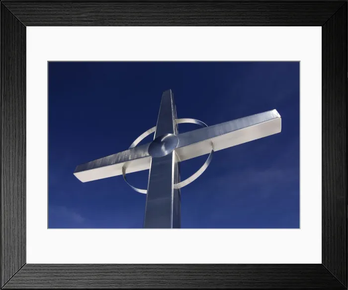 Framed Print : cross on the summit of mountain Tristkopf, Kelchsau, Tyrol, Austria Framed Print : cross on the summit of mountain Tristkopf, Kelchsau, Tyrol, Austria