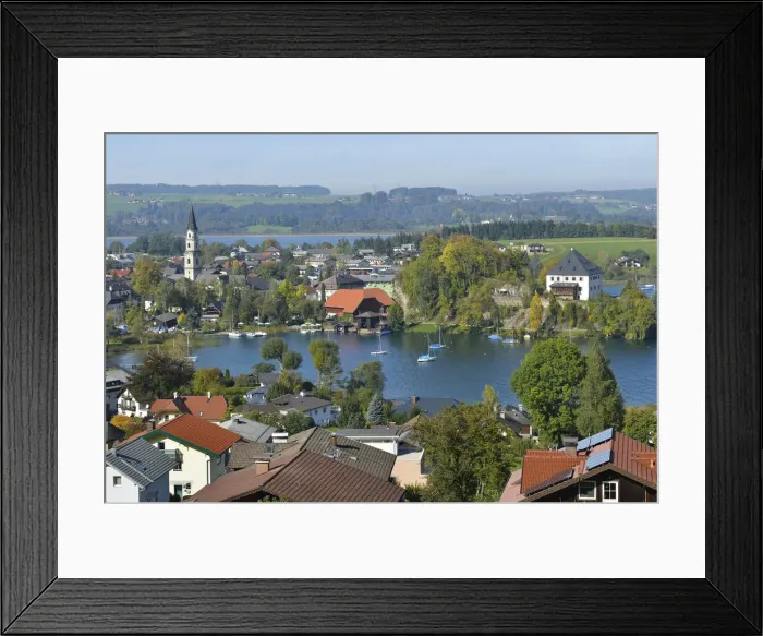 Framed Print : Mattsee, Salzburg Lake District, Salzburg, Austria Framed Print : Mattsee, Salzburg Lake District, Salzburg, Austria
