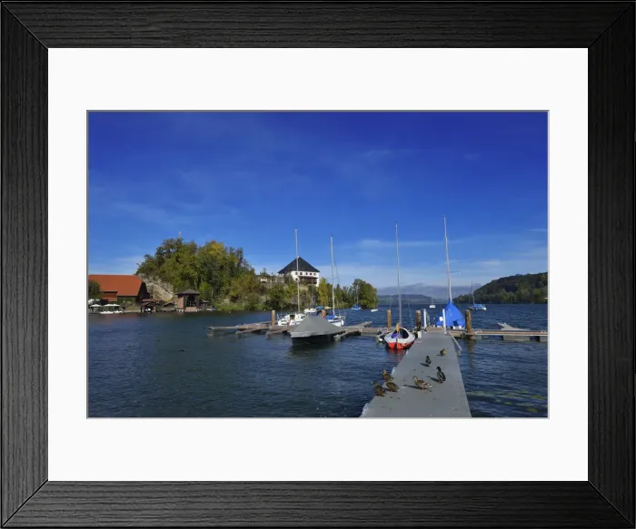 Framed Print : Schlosshotel Mattsee, Salzburg Lake District, Salzburg, Austria Framed Print : Schlosshotel Mattsee, Salzburg Lake District, Salzburg, Austria