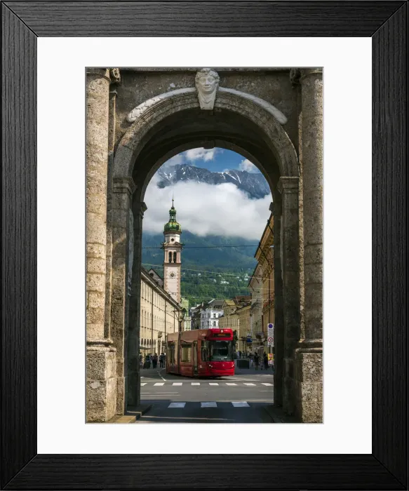 Framed Print : Innsbruck, Tyrol, Austria