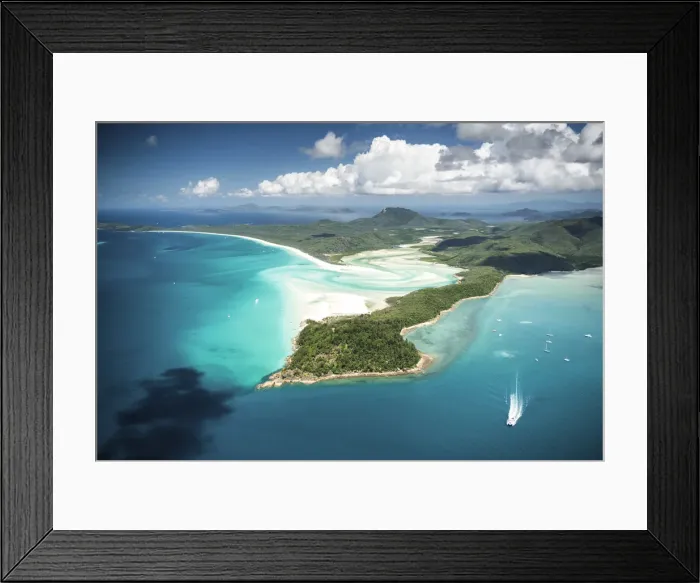 Framed Print : Whitehaven Beach, Whitsunday Island, Great Barrier Reef, Queensland, Australia Framed Print : Whitehaven Beach, Whitsunday Island, Great Barrier Reef, Queensland, Australia