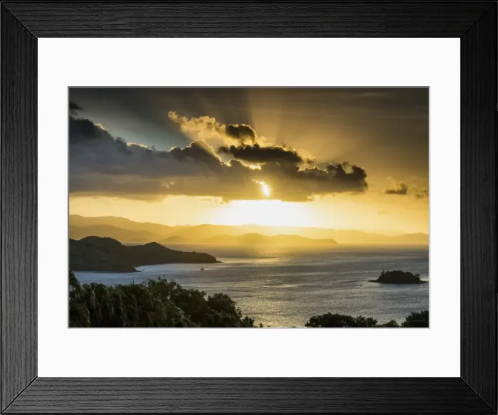 Framed Print : Sunset from One Tree Hill, Hamilton Island, Whitsunday Islands, Queensland, Australia Framed Print : Sunset from One Tree Hill, Hamilton Island, Whitsunday Islands, Queensland, Australia
