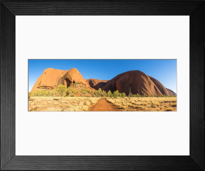 Framed Print : Uluru (Ayers Rock), Uluru-Kata Tjuta National Park, Northern Territory, Central Australia