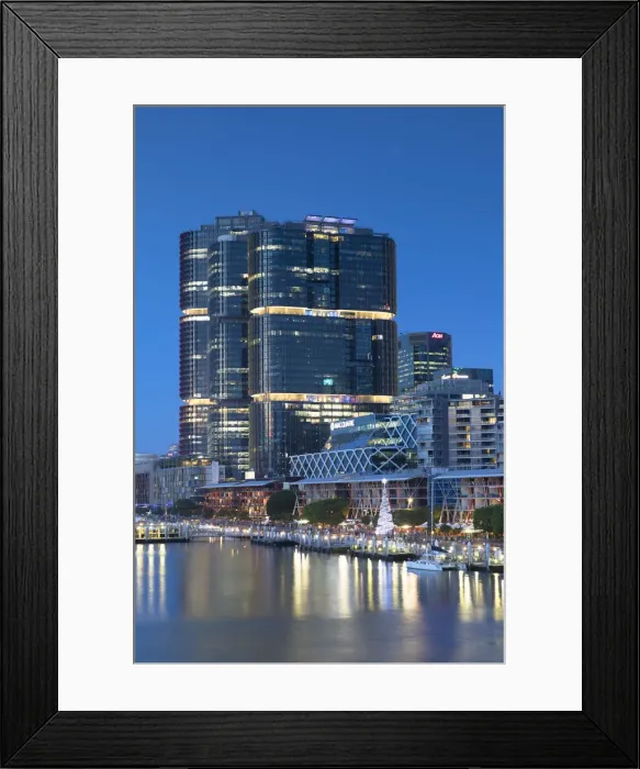Framed Print : International Towers Sydney in Barangaroo, Darling Harbour, Sydney, New South Wales Framed Print : International Towers Sydney in Barangaroo, Darling Harbour, Sydney, New South Wales