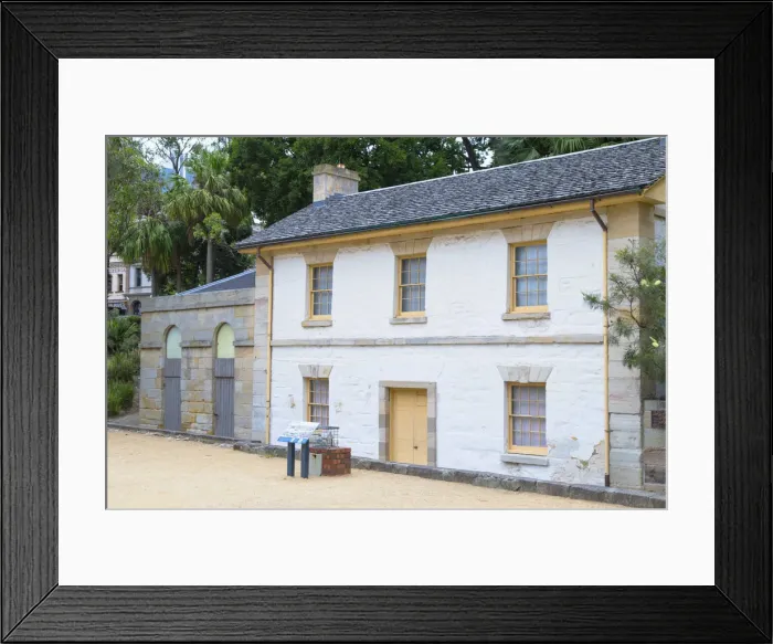 Framed Print : Cadmans Cottage, The Rocks, Sydney, New South Wales, Australia