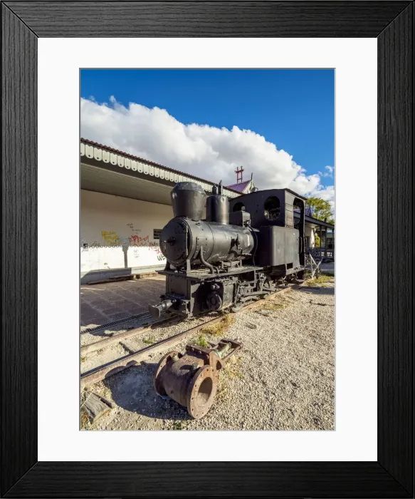 Framed Print : Old Train Station, Trelew, The Welsh Settlement, Chubut Province, Patagonia, Argentina Framed Print : Old Train Station, Trelew, The Welsh Settlement, Chubut Province, Patagonia, Argentina