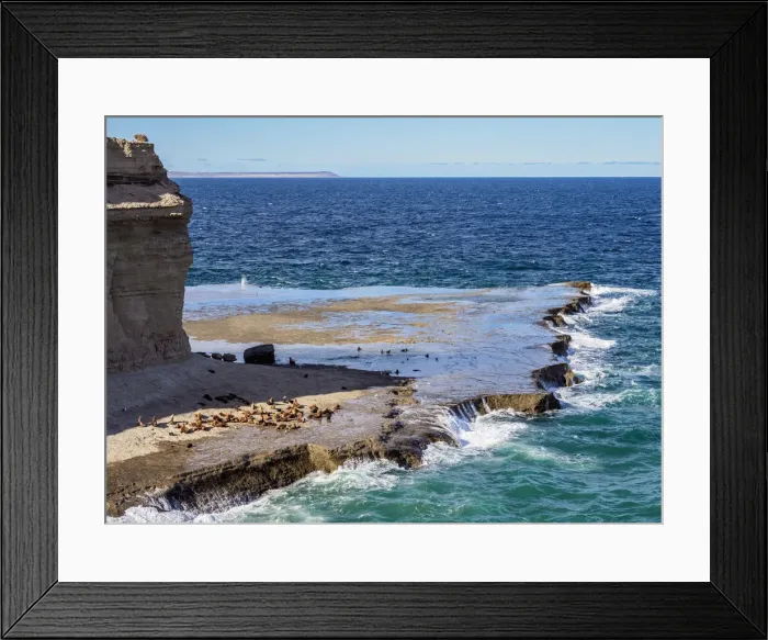 Framed Print : Punta Piramide, Valdes Peninsula, UNESCO World Heritage Site, Chubut Province, Patagonia Framed Print : Punta Piramide, Valdes Peninsula, UNESCO World Heritage Site, Chubut Province, Patagonia