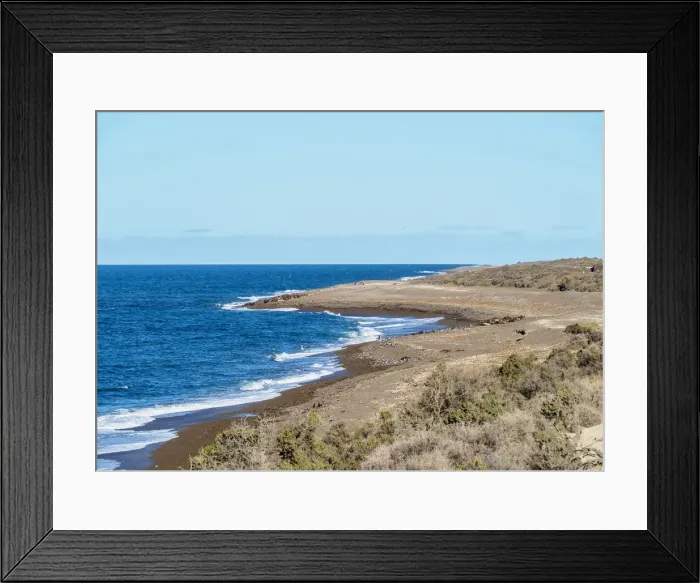 Framed Print : Punta Norte, Valdes Peninsula, UNESCO World Heritage Site, Chubut Province, Patagonia Framed Print : Punta Norte, Valdes Peninsula, UNESCO World Heritage Site, Chubut Province, Patagonia