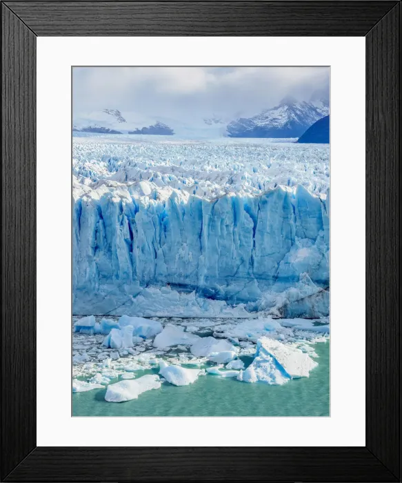 Framed Print : Perito Moreno Glacier, elevated view, Los Glaciares National Park, Santa Cruz Province Framed Print : Perito Moreno Glacier, elevated view, Los Glaciares National Park, Santa Cruz Province