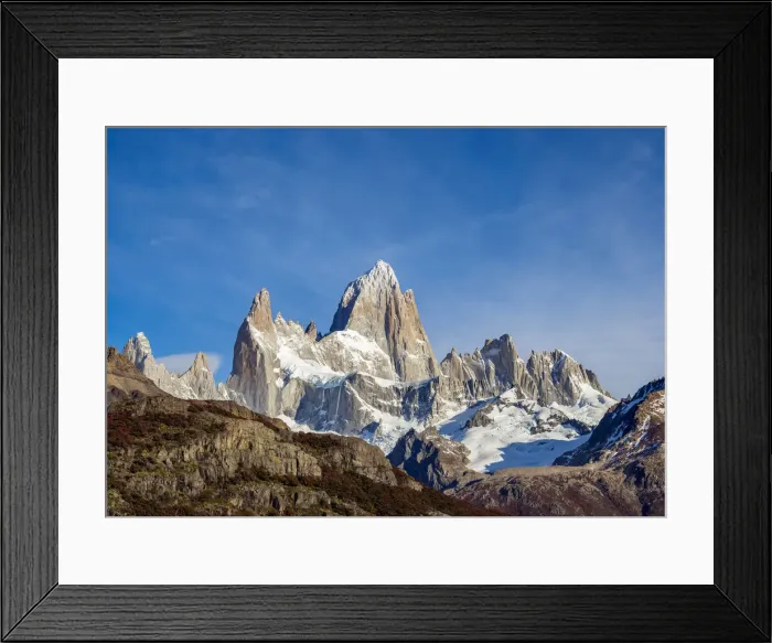 Framed Print : Mount Fitz Roy, Los Glaciares National Park, Santa Cruz Province, Patagonia, Argentina Framed Print : Mount Fitz Roy, Los Glaciares National Park, Santa Cruz Province, Patagonia, Argentina