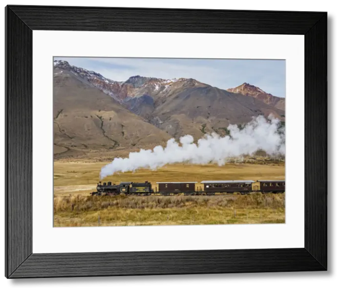 Framed Print : Old Patagonian Express La Trochita, steam train, Chubut Province, Patagonia, Argentina Framed Print : Old Patagonian Express La Trochita, steam train, Chubut Province, Patagonia, Argentina