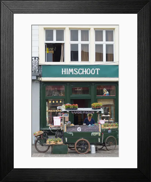 Framed Print : Stall outside shop, Ghent, Flanders, Belgium Framed Print : Stall outside shop, Ghent, Flanders, Belgium