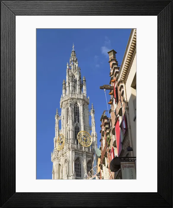 Framed Print : Onze-Lieve -Vrouwe Cathedral, Antwerp, Flanders, Belgium Framed Print : Onze-Lieve -Vrouwe Cathedral, Antwerp, Flanders, Belgium