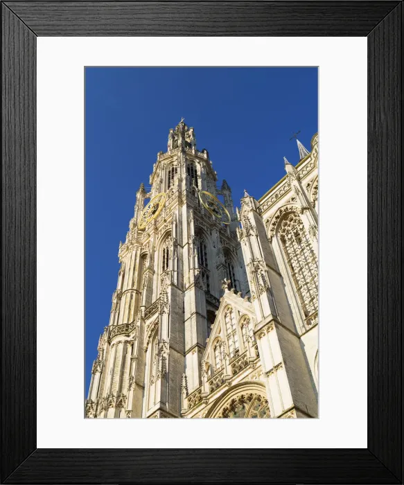 Framed Print : Onze-Lieve-Vrouwe Cathedral, Antwerp, Flanders, Belgium Framed Print : Onze-Lieve-Vrouwe Cathedral, Antwerp, Flanders, Belgium