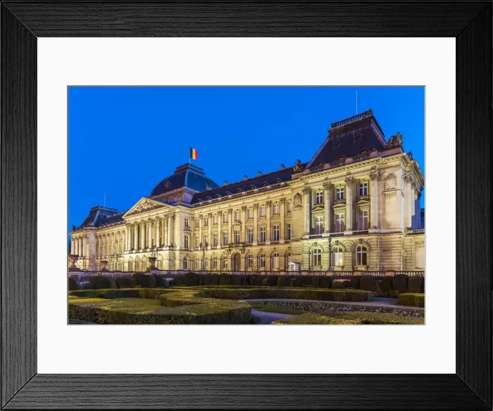 Framed Print : Palais Royal or Royal Palace, Brussels, Belgium Framed Print : Palais Royal or Royal Palace, Brussels, Belgium
