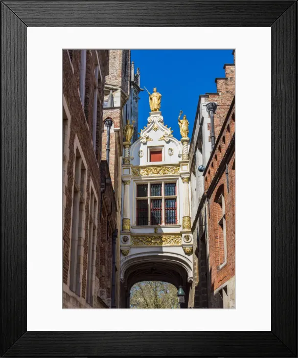 Framed Print : Brugse Vrije building, Burg, Bruges, West Flanders, Belgium Framed Print : Brugse Vrije building, Burg, Bruges, West Flanders, Belgium