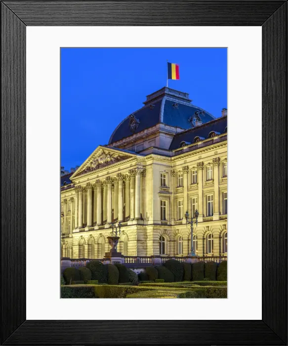 Framed Print : Palais Royal or Royal Palace, Brussels, Belgium