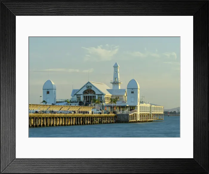 Framed Print : Australia, Victoria, Geelong, The Pier