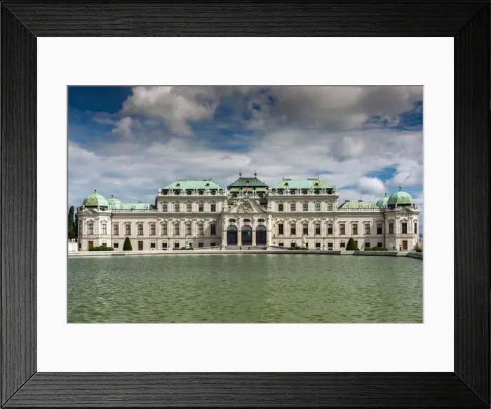 Framed Print : Upper Belvedere, Vienna, Austria