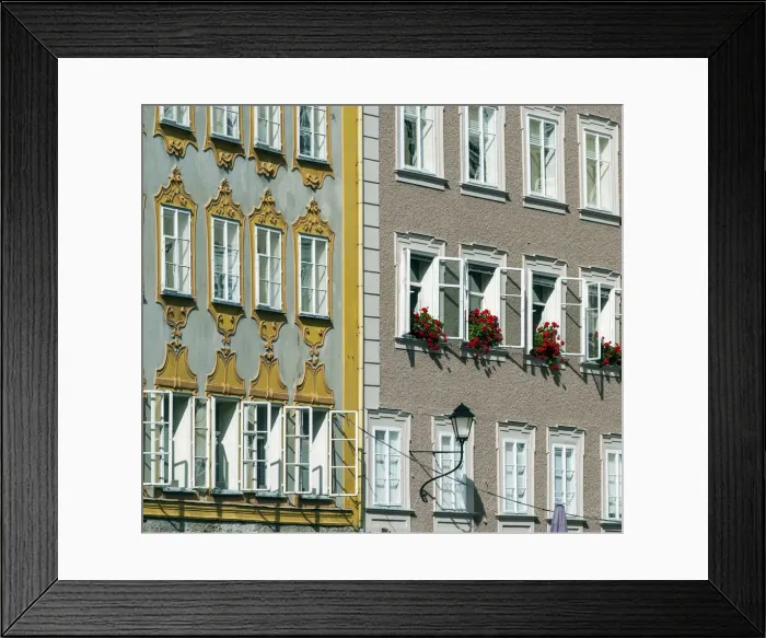Framed Print : Alter Markt Square, Salzburg, Austria Framed Print : Alter Markt Square, Salzburg, Austria