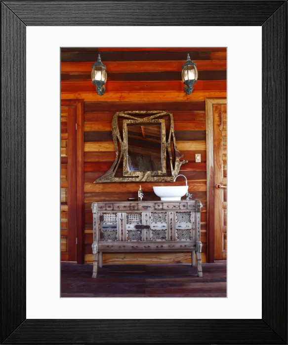 Framed Print : Central America, Belize, Belize District, Little Frenchman Caye, the spa at the Royal Framed Print : Central America, Belize, Belize District, Little Frenchman Caye, the spa at the Royal