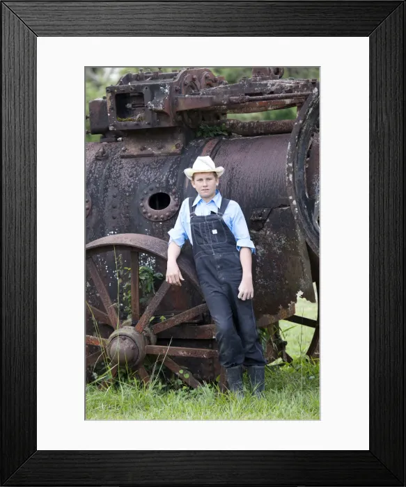 Framed Print : Central America, Belize, Orange Walk district, Hill Bank Field Station, a Mennonite Framed Print : Central America, Belize, Orange Walk district, Hill Bank Field Station, a Mennonite