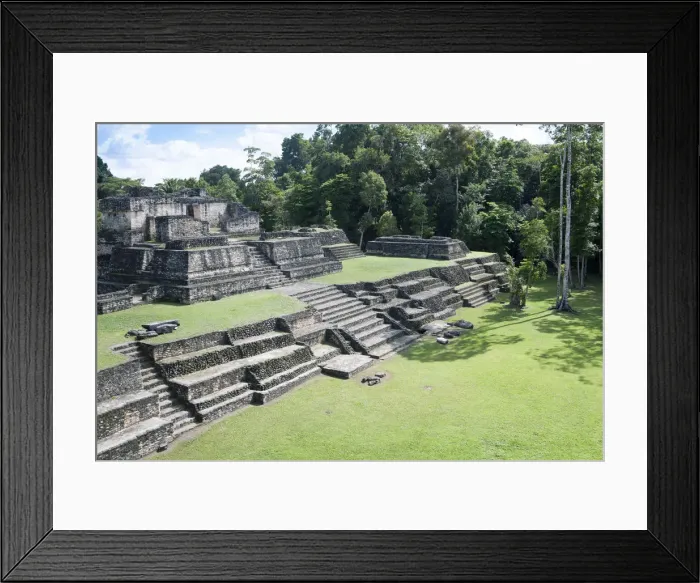 Framed Print : Central America, Belize, Cayo; Chiquibul Forest Reserve, Caracol archaeological site Framed Print : Central America, Belize, Cayo; Chiquibul Forest Reserve, Caracol archaeological site