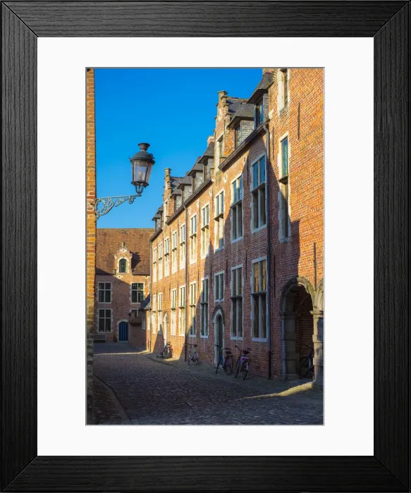 Framed Print : Groot Begijnhof (Grand Ba guinage), Leuven, Flemish Brabant, Flanders, Belgium Framed Print : Groot Begijnhof (Grand Ba guinage), Leuven, Flemish Brabant, Flanders, Belgium