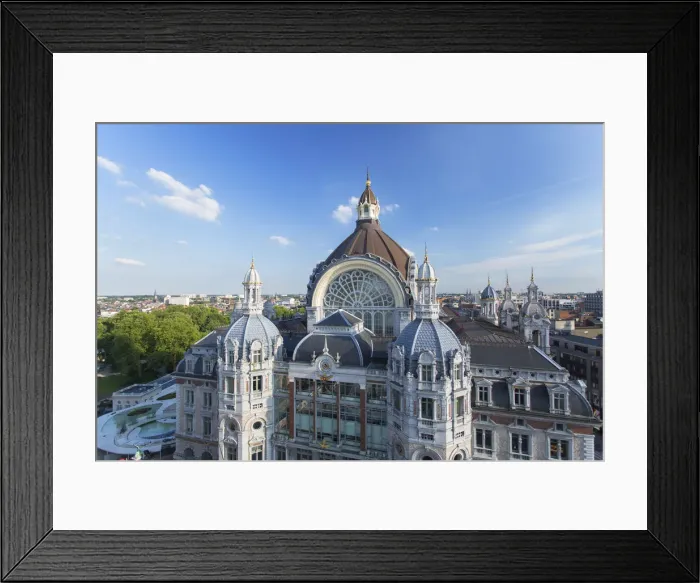 Framed Print : Antwerp Central Station, Antwerp, Flanders, Belgium Framed Print : Antwerp Central Station, Antwerp, Flanders, Belgium
