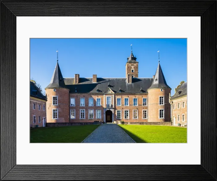 Framed Print : Kasteel Alden Biesen castle, Bilzen, Limburg, Vlaanderen (Flanders), Belgium Framed Print : Kasteel Alden Biesen castle, Bilzen, Limburg, Vlaanderen (Flanders), Belgium