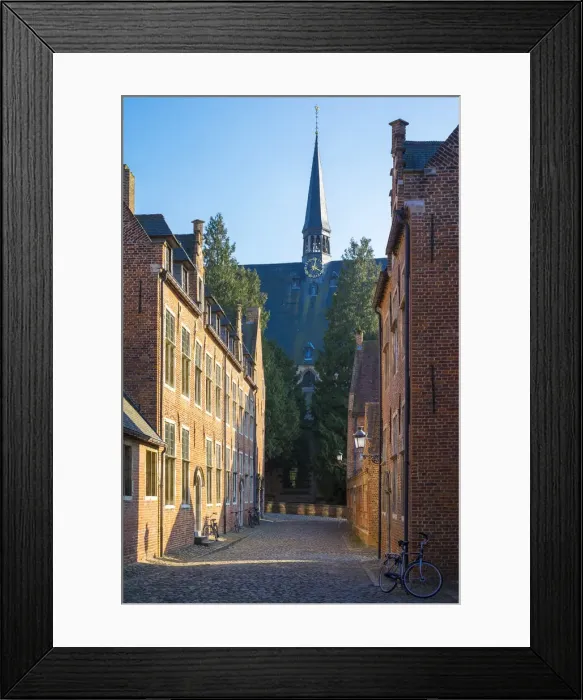 Framed Print : Groot Begijnhof (Grand Ba guinage), Leuven, Flemish Brabant, Flanders, Belgium Framed Print : Groot Begijnhof (Grand Ba guinage), Leuven, Flemish Brabant, Flanders, Belgium