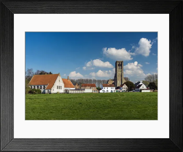 Framed Print : Damme, West Flanders, Belgium Framed Print : Damme, West Flanders, Belgium
