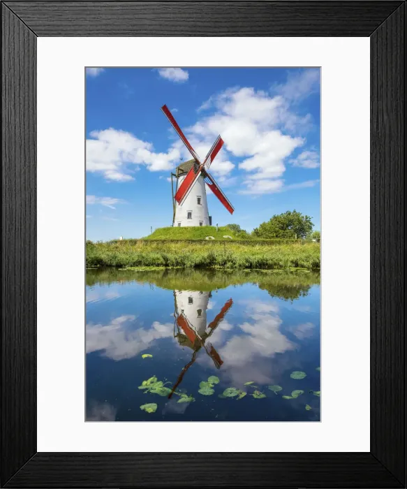 Framed Print : Belgium, West Flanders (Vlaanderen), Damme Framed Print : Belgium, West Flanders (Vlaanderen), Damme
