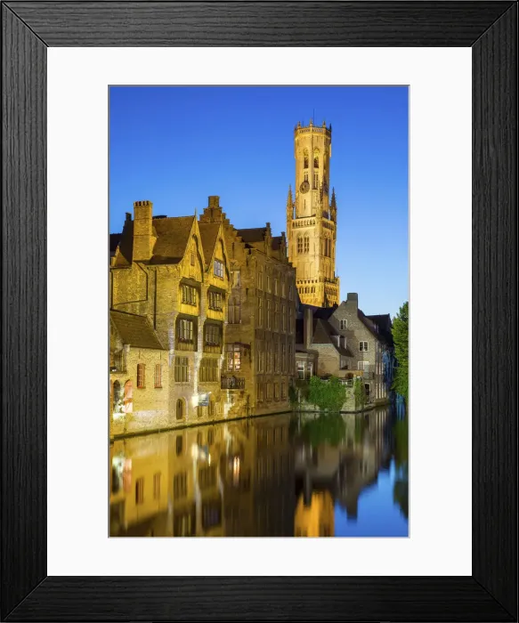 Framed Print : Belgium, West Flanders (Vlaanderen), Bruges (Brugge) Framed Print : Belgium, West Flanders (Vlaanderen), Bruges (Brugge)