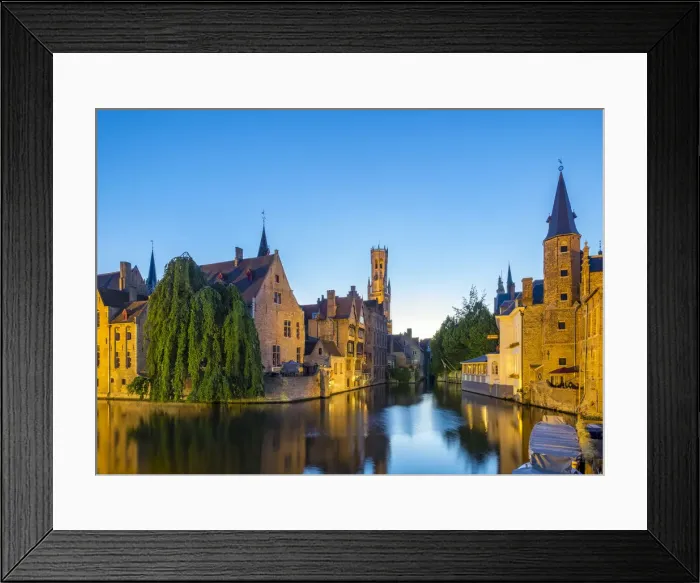 Framed Print : Belgium, West Flanders (Vlaanderen), Bruges (Brugge) Framed Print : Belgium, West Flanders (Vlaanderen), Bruges (Brugge)