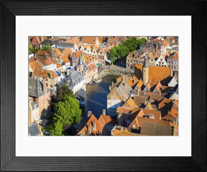 Framed Print : Belgium, West Flanders (Vlaanderen), Bruges (Brugge) Framed Print : Belgium, West Flanders (Vlaanderen), Bruges (Brugge)
