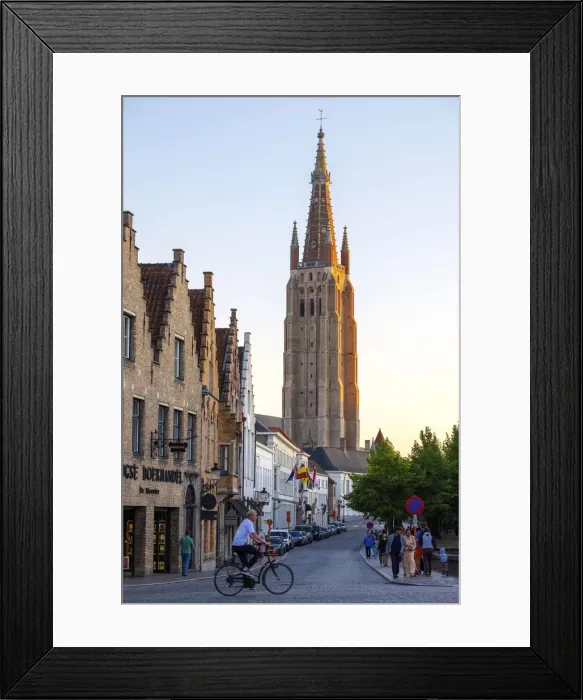 Framed Print : Belgium, West Flanders (Vlaanderen), Bruges (Brugge) Framed Print : Belgium, West Flanders (Vlaanderen), Bruges (Brugge)