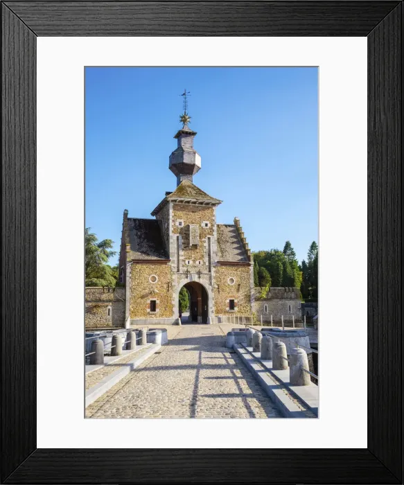 Framed Print : Belgium, Waloon Region (Wallonia), Liege Province. Chateau de Jehay Castle Framed Print : Belgium, Waloon Region (Wallonia), Liege Province. Chateau de Jehay Castle