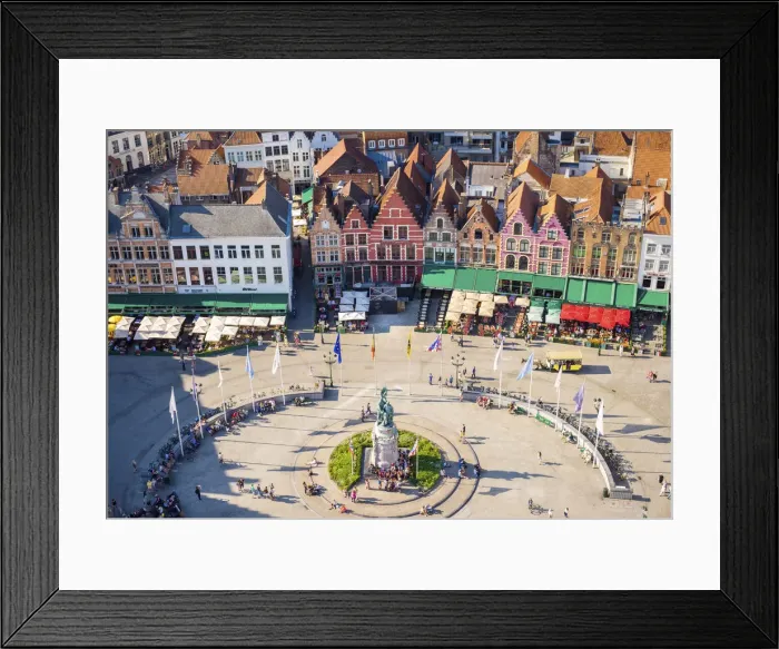Framed Print : Belgium, West Flanders (Vlaanderen), Bruges (Brugge) Framed Print : Belgium, West Flanders (Vlaanderen), Bruges (Brugge)