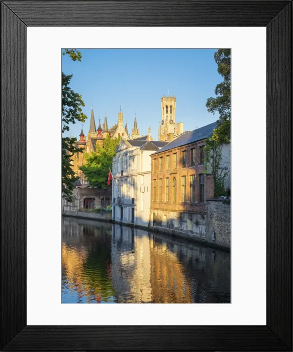 Framed Print : Belgium, West Flanders (Vlaanderen), Bruges (Brugge) Framed Print : Belgium, West Flanders (Vlaanderen), Bruges (Brugge)