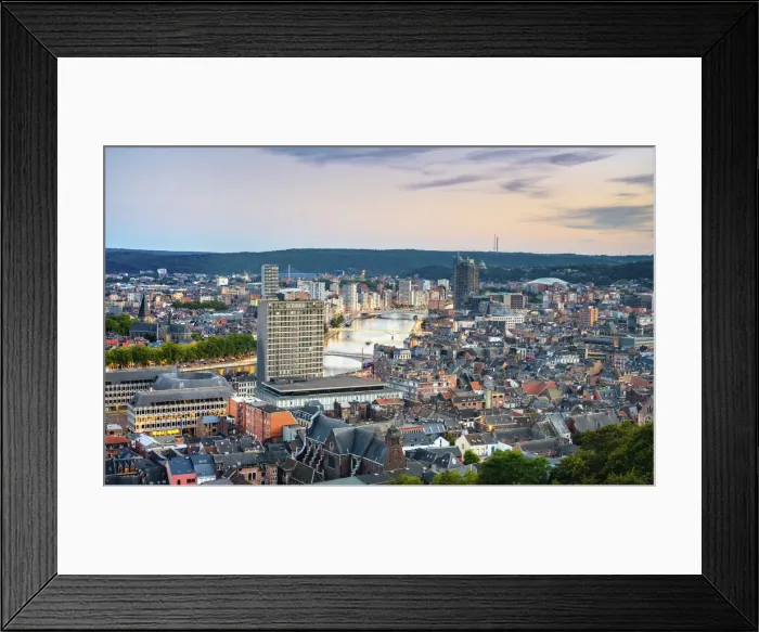 Framed Print : Belgium, Waloon Region (Wallonia), Liege Province