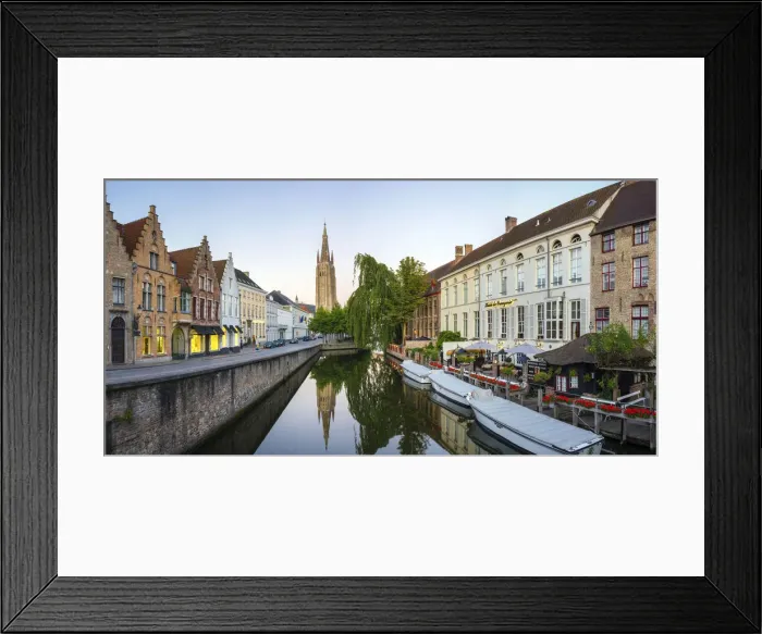 Framed Print : Belgium, West Flanders (Vlaanderen), Bruges (Brugge) Framed Print : Belgium, West Flanders (Vlaanderen), Bruges (Brugge)