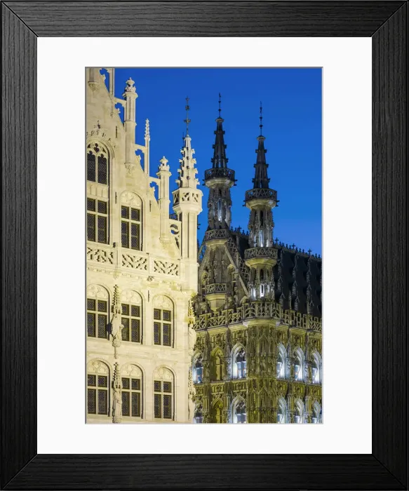 Framed Print : Leuven Stadhuis (City Hall) on Grote Markt, Leuven, Flemish Brabant, Flanders, Belgium Framed Print : Leuven Stadhuis (City Hall) on Grote Markt, Leuven, Flemish Brabant, Flanders, Belgium