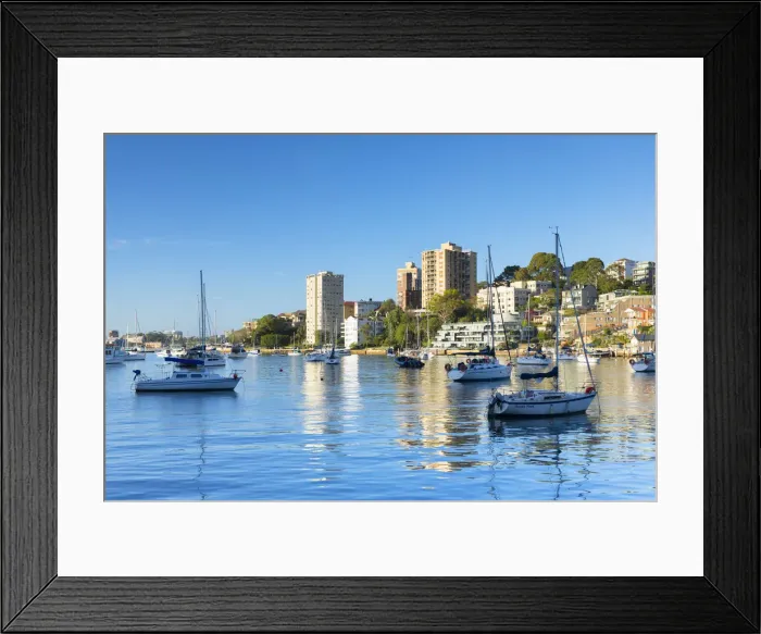 Framed Print : Lavender Bay, Sydney, New South Wales, Australia Framed Print : Lavender Bay, Sydney, New South Wales, Australia