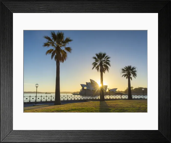 Framed Print : Sydney Opera House at sunrise, Sydney, New South Wales, Australia Framed Print : Sydney Opera House at sunrise, Sydney, New South Wales, Australia