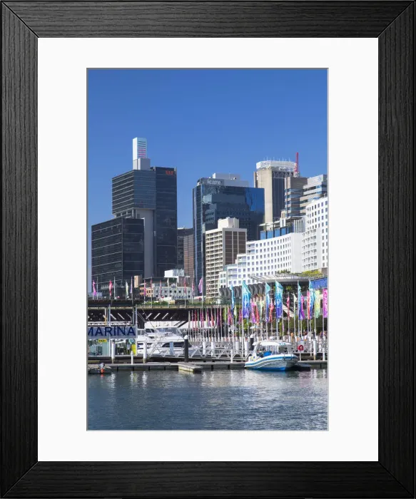 Framed Print : Darling Harbour, Sydney, New South Wales, Australia Framed Print : Darling Harbour, Sydney, New South Wales, Australia