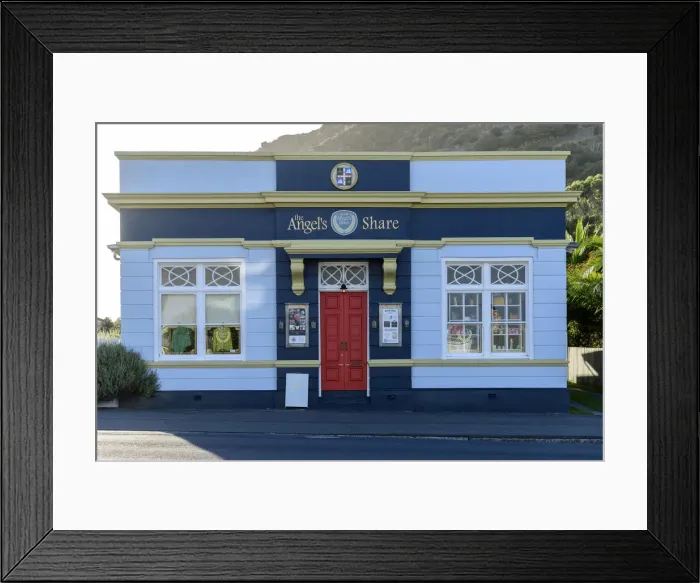 Framed Print : Australia, Tasmania, Stanley, Historic building in the Nut State Reserve